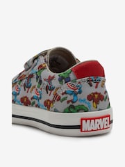 Marvel Avengers Grey Standard Fit (F) Strap Touch Fastening Shoes - Image 4 of 4