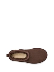 UGG Brown Classic Ultra Mini Platform Boots - Image 5 of 7