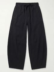 Hush Black Rina Pull On Barrel Leg Trousers - Image 5 of 5