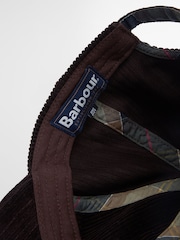 Barbour® Brown Preston Cord Cap - Image 2 of 9