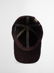 Barbour® Brown Preston Cord Cap - Image 3 of 9