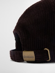 Barbour® Brown Preston Cord Cap - Image 9 of 9
