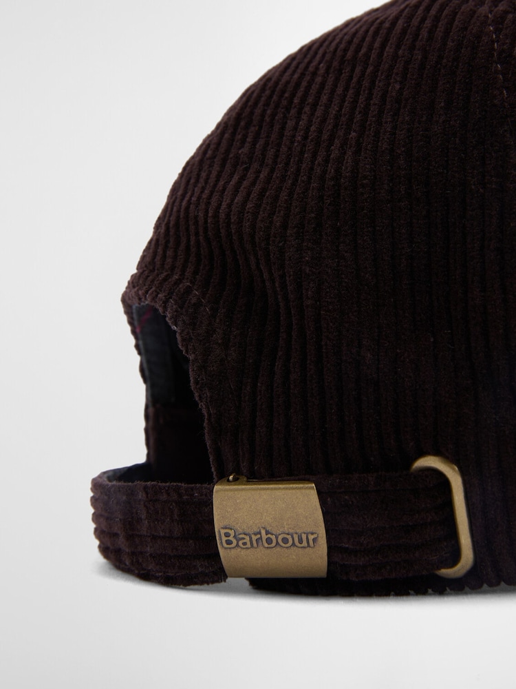 Barbour® Brown Preston Cord Cap - Image 9 of 9 Barbour® Brown Preston Cord Cap - Image 9 of 9