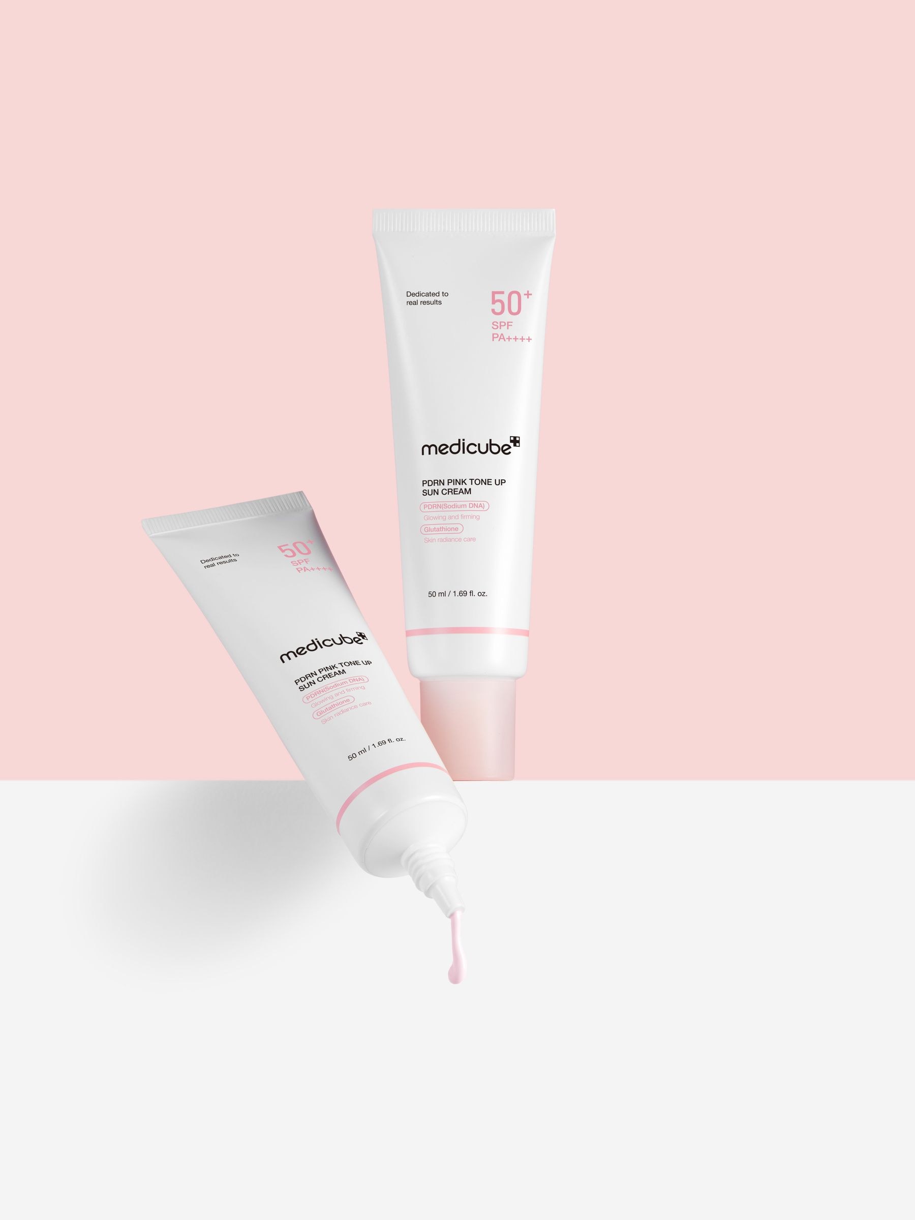 Medicube Pink/Cream Pdrn Tone Up Sun Spf 50+ 50Ml - Image 6