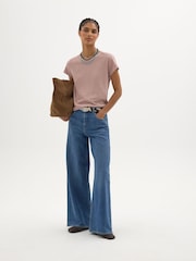 Camiseta Hush Slim Fit de Algodão Slub com Gola Redonda - Imagem 2 de 6