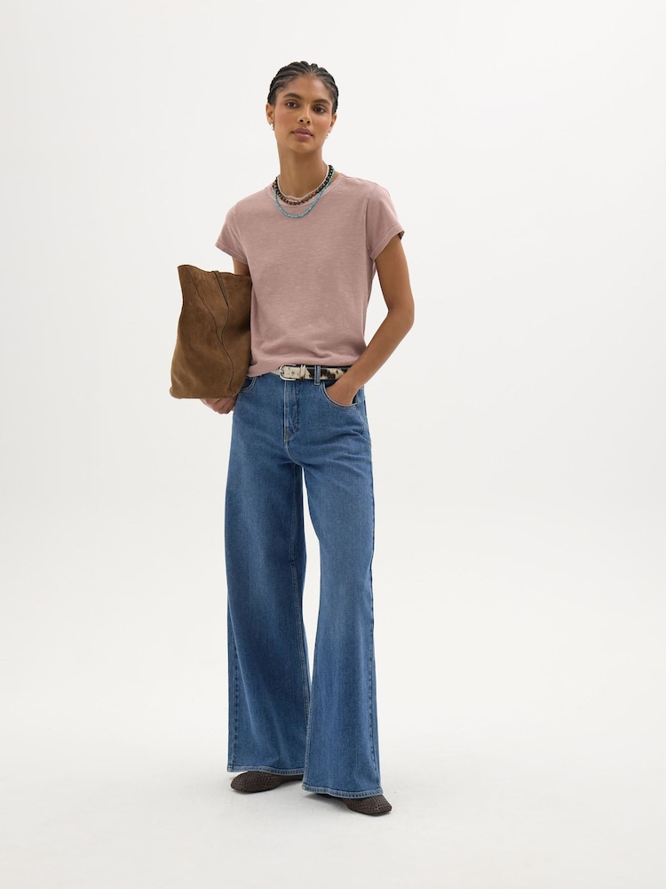 Camiseta Hush Slim Fit de Algodão Slub com Gola Redonda - Imagem 2 de 6