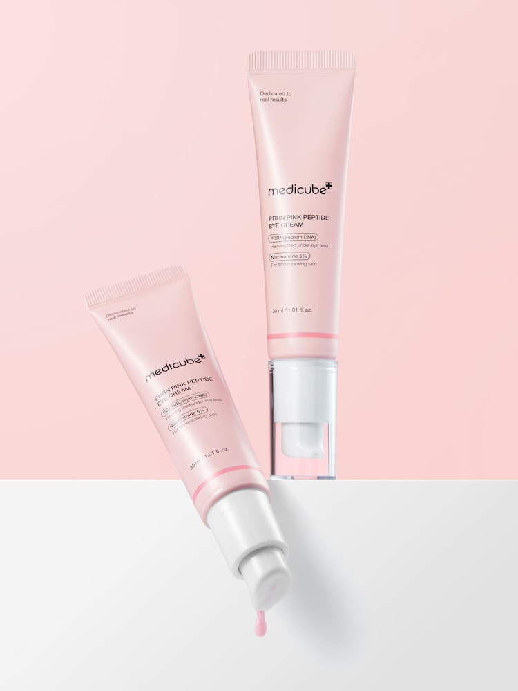 Medicube PDRN Pink Peptide Eye Cream 30ml - Image 2 of 8 Medicube PDRN Pink Peptide Eye Cream 30ml - Image 2 of 8