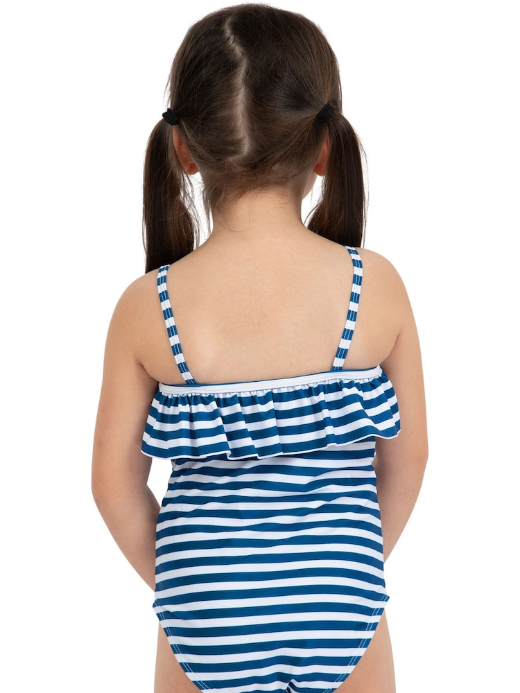 Character Blue Girls Disney Minnie Mouse Licensing Swimsuit - Image 6 of 6
