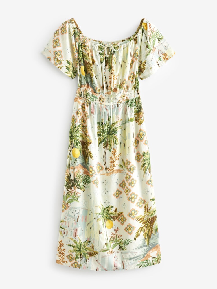 White Palm Tree Print - Image 5 of 6