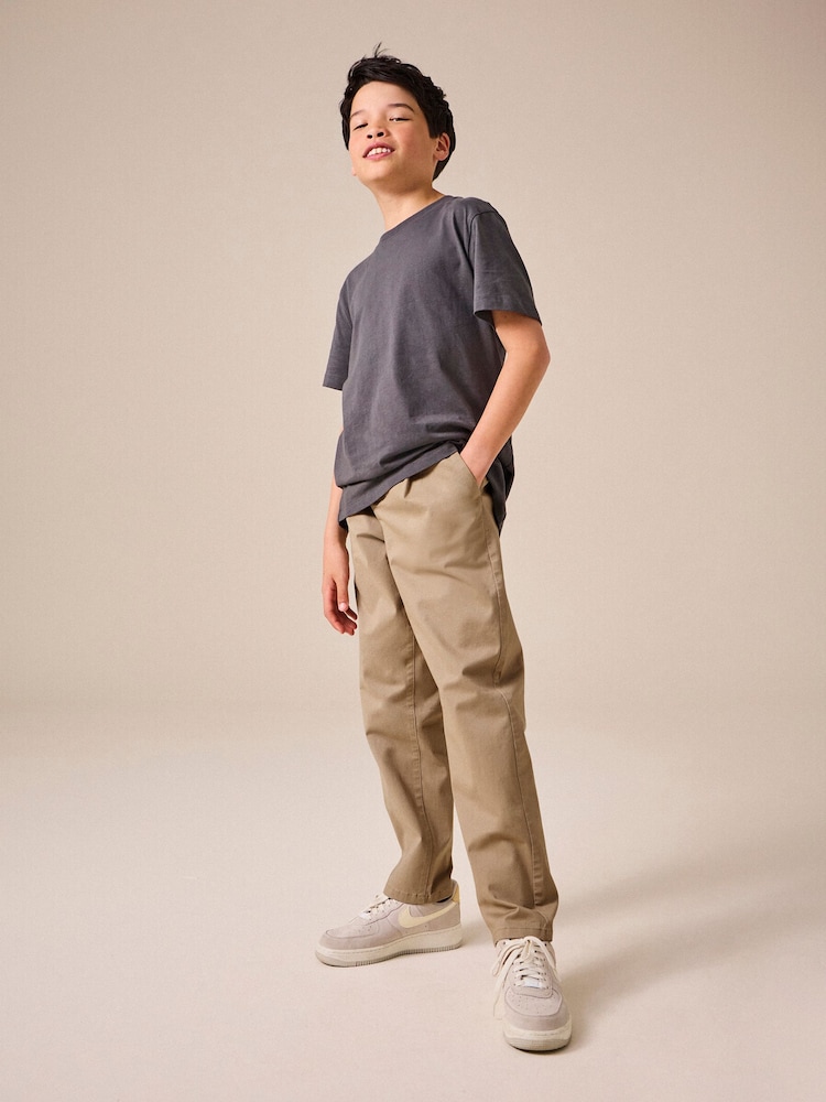 Tan Brown Utility Chino Trousers (3-16yrs) - Image 2 of 7 Tan Brown Utility Chino Trousers (3-16yrs) - Image 2 of 7