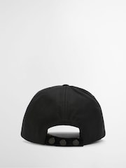 Barbour International Black Ashby Wax Cap - Image 3 of 4