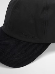 Barbour International Black Ashby Wax Cap - Image 4 of 4