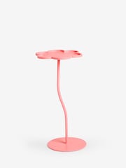Eleanor Bowmer Pink Flower Side Table - Image 3 of 4