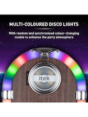 iTek Brown Floorstanding Karaoke Jukebox - Image 5 of 7