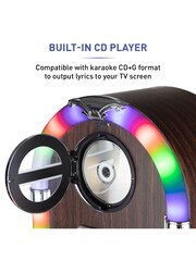 iTek Brown Floorstanding Karaoke Jukebox - Image 6 of 7