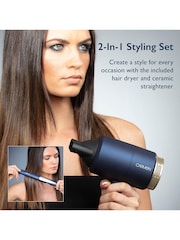 Carmen Blue Gift Hair Dryer & Straightener Set - Image 3 of 8