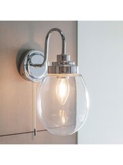 Gallery Home Silver Saul Wall Light - Image 2 of 5