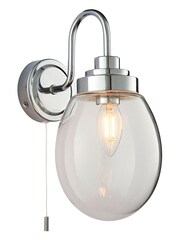 Gallery Home Silver Saul Wall Light - Image 4 of 5
