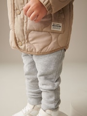 Neutral Quilted Jacket (3mths-7yrs) - Image 5 of 10