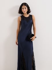 Phase Eight Blue Bridget Maxi Dress - Image 3 of 7