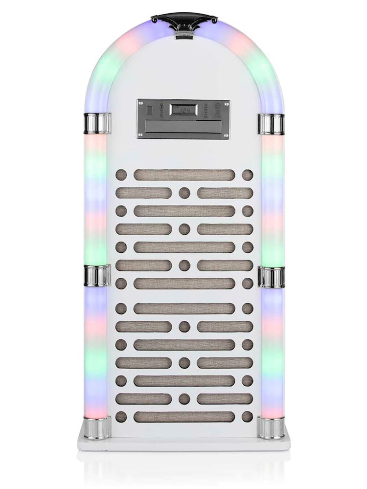 iTek White Bluetooth Jukebox with CD - Image 2 of 5