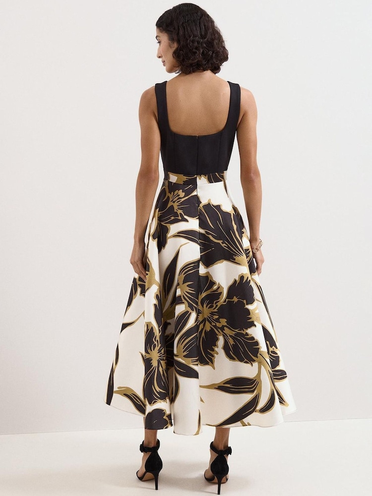 Phase Eight Black Petite Delie Dress - Image 2 of 7 Phase Eight Black Petite Delie Dress - Image 2 of 7