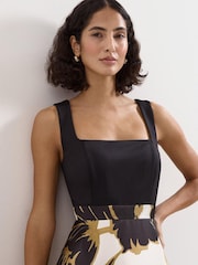 Phase Eight Black Petite Delie Dress - Image 4 of 7