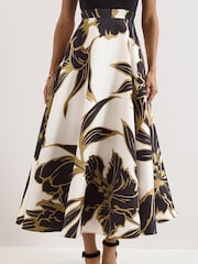 Phase Eight Black Petite Delie Dress - Image 5 of 7