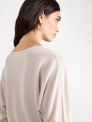 Phase Eight Cream Sequin Cristine Knit Jumper - Image 5 of 7