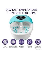 Carmen White Spa Temp Control Foot Spa - Image 2 of 7