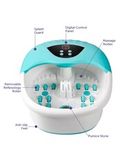 Carmen White Spa Temp Control Foot Spa - Image 6 of 7
