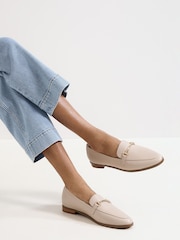 Phase Eight Natural Leather Loafers - Image 1 of 7