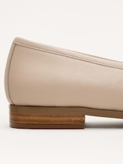 Phase Eight Natural Leather Loafers - Image 6 of 7