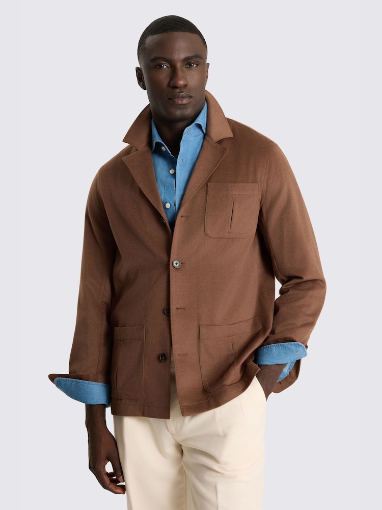 Καφετί - MOSS Safari Shacket - Εικόνα 1 από 4