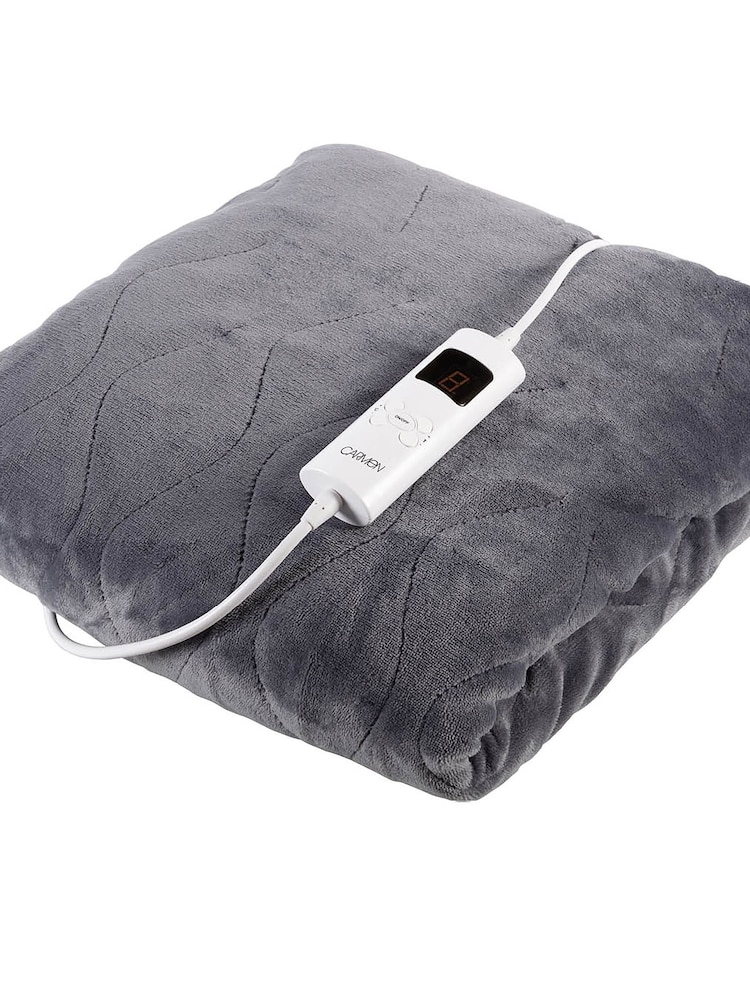 Carmen Grey Heated Over Blanket Throw - Image 1 of 7