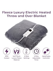Carmen Grey Heated Over Blanket Throw - Image 2 of 7
