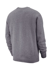 Nike Charcoal Club Crew Sweatshirt - Image 14 of 15