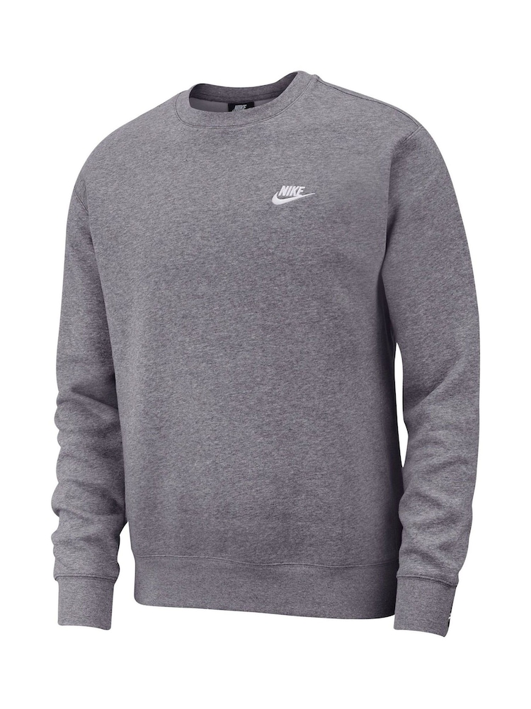 Nike Charcoal Club Crew Sweatshirt - Image 15 of 15