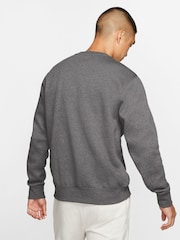 Nike Charcoal Club Crew Sweatshirt - Image 2 of 15
