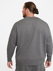 Nike Charcoal Club Crew Sweatshirt - Image 6 of 15