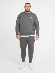 Nike Charcoal Club Crew Sweatshirt - Image 8 of 15