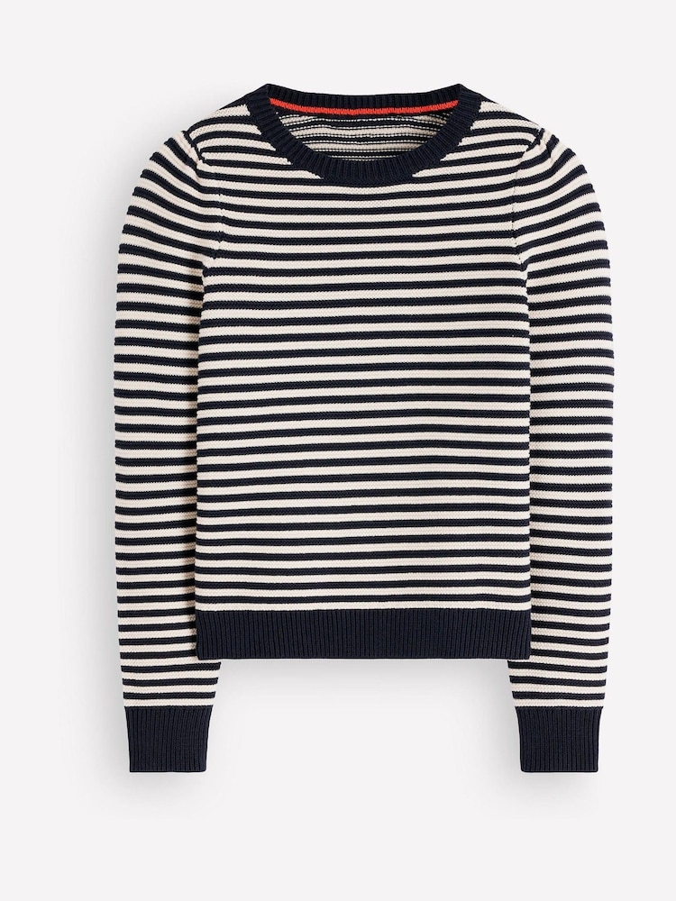 Blau - Boden Stitch Detail Jumper - Bild 1 von 2
