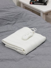 Carmen White Fitted Electric Blanket - Image 1 of 5