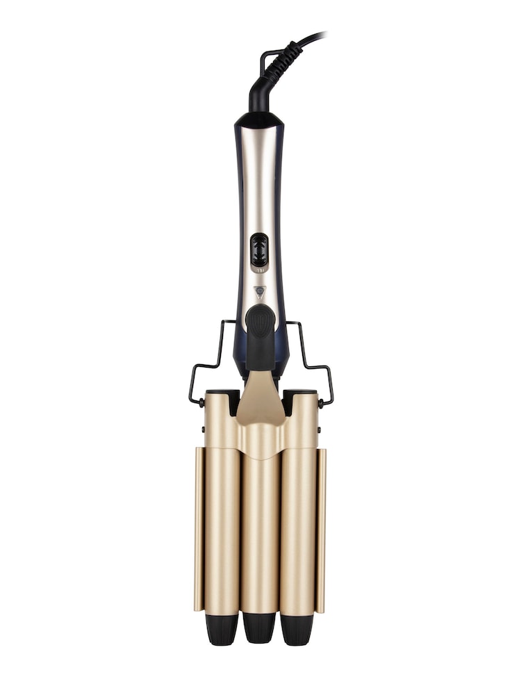 Carmen Blue Twilight Triple Barrel Mermaid Hair Waver - Image 1 of 4
