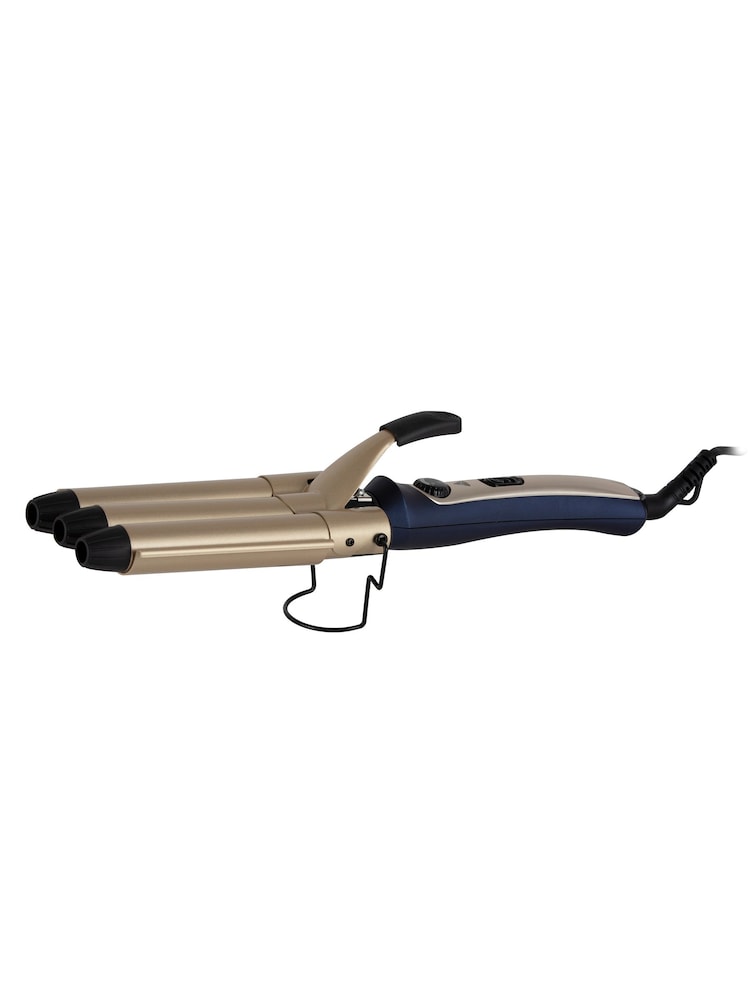 Carmen Blue Twilight Triple Barrel Mermaid Hair Waver - Image 2 of 4