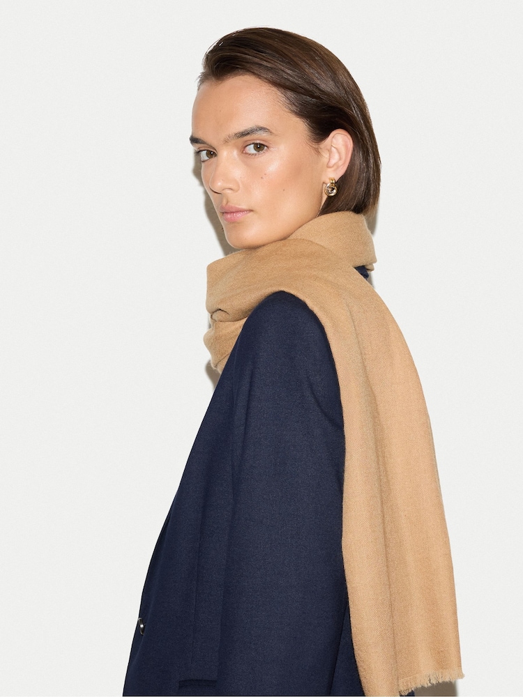 Jigsaw Wool Silk Pashmina - Larawan 1 ng 4