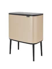 Brabantia Champagne Bo 3 x 11L Touch Bin - Image 4 of 6