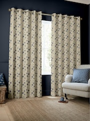 Emily Bond Indigo Blue St Maws Made to Measure Curtains - Image 2 of 9