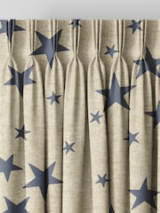 Emily Bond Indigo Blue St Maws Made to Measure Curtains - Image 5 of 9