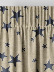 Emily Bond Indigo Blue St Maws Made to Measure Curtains - Image 6 of 9